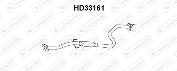 VENEPORTE középső hangtompító - HD33161 - TothCarparts