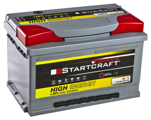STARTCRAFT Indító akkumulátor - HE 75 - TothCarparts