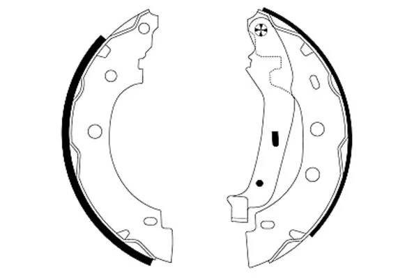 PAGID fékpofakészlet - H9325N - TothCarparts