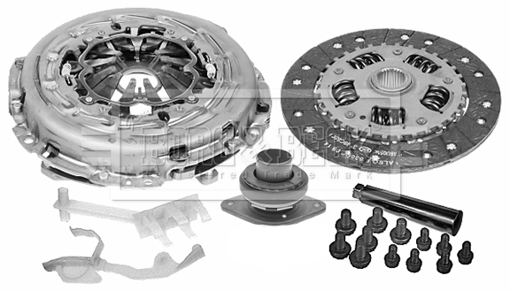 BORG & BECK kuplungkészlet - HK2662 - TothCarparts