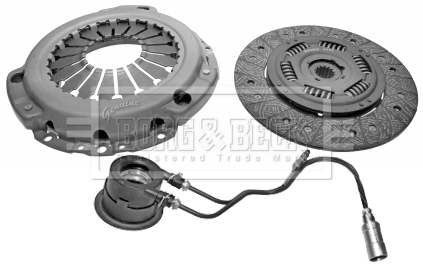 BORG & BECK kuplungkészlet - HKT1133 - TothCarparts