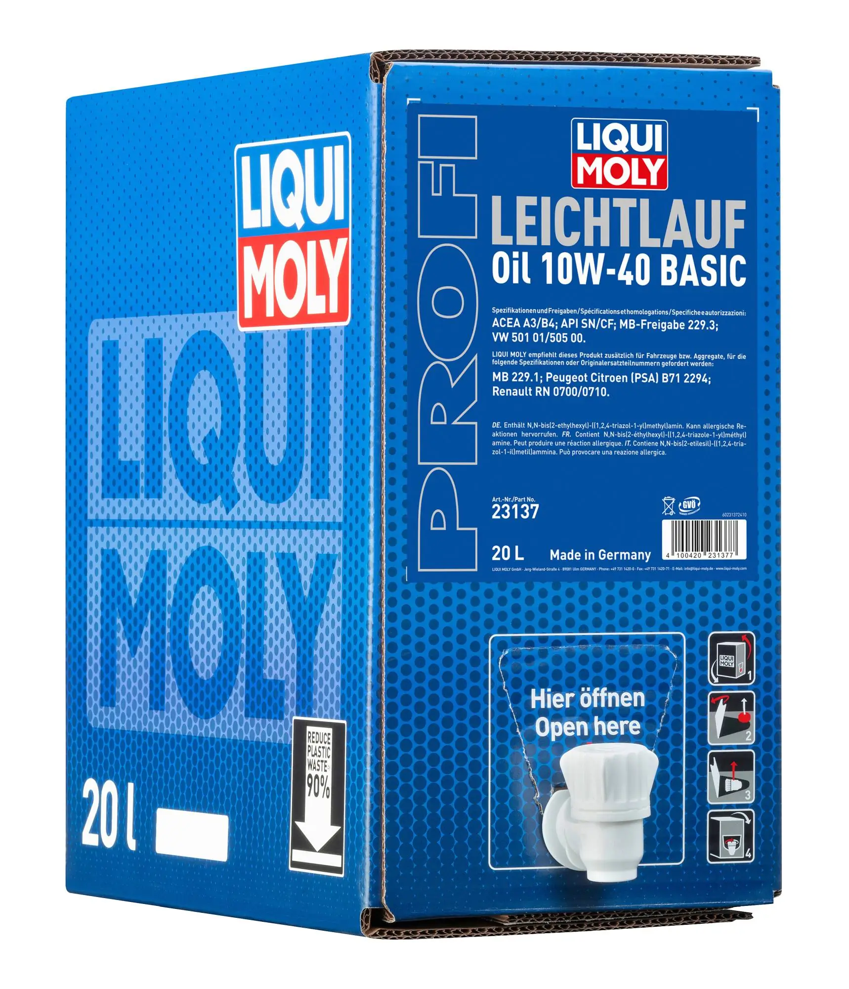 LIQUI MOLY motorolaj - 23137 - TothCarparts