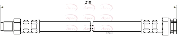 APEC fékcső - HOS3298 - TothCarparts