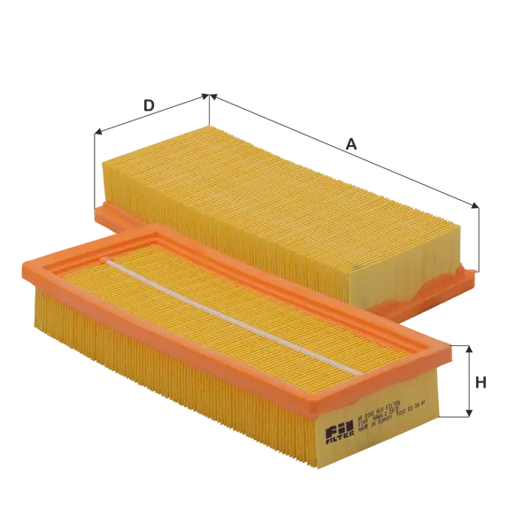 FIL FILTER légszűrő - HP 2200 - TothCarparts