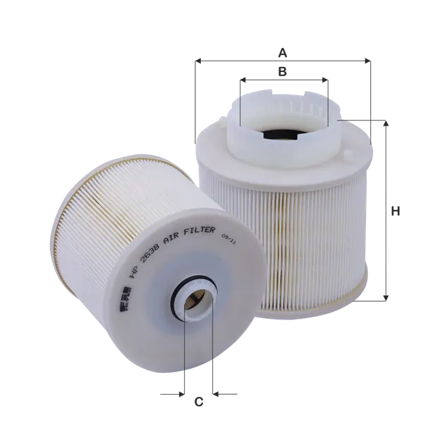 FIL FILTER légszűrő - HP 2638 - TothCarparts