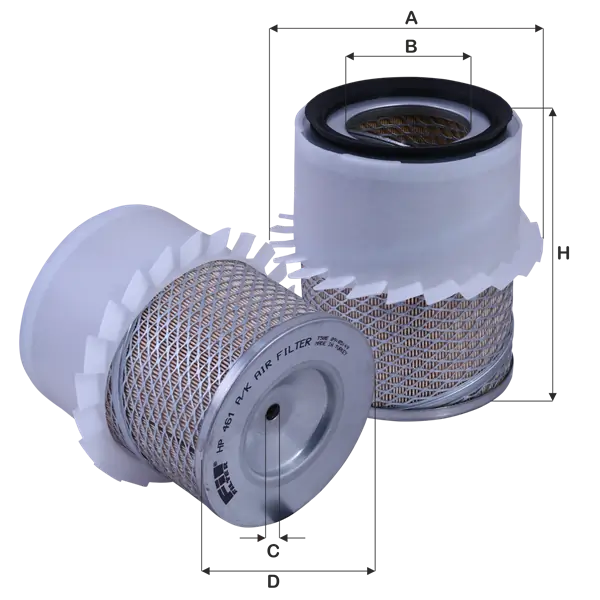 FIL FILTER légszűrő - HP 461 AK - TothCarparts