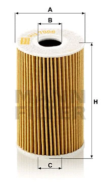 MANN-FILTER olajszűrő - HU 7008 z - TothCarparts