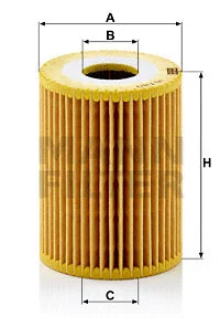 MANN-FILTER olajszűrő - HU 719/3 x - TothCarparts
