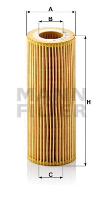 MANN-FILTER olajszűrő - HU 722 x - TothCarparts