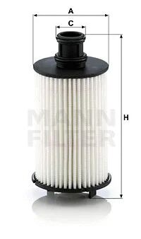 MANN-FILTER olajszűrő - HU 8008 z - TothCarparts