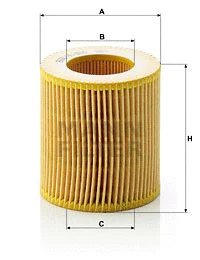 MANN-FILTER olajszűrő - HU 816 x - TothCarparts