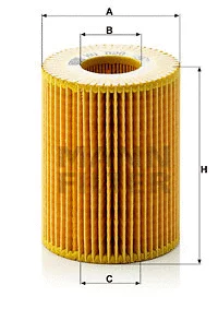 MANN-FILTER olajszűrő - HU 820 x - TothCarparts