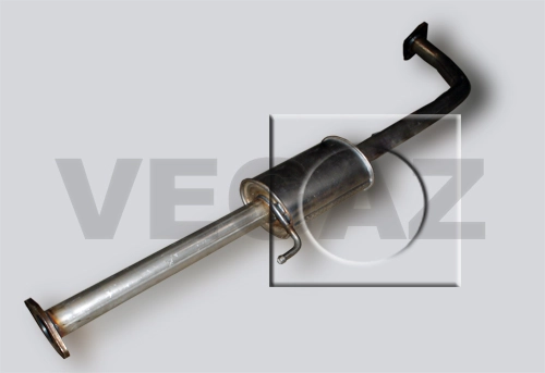 VEGAZ GmbH középső hangtompító - HUS-282 - TothCarparts
