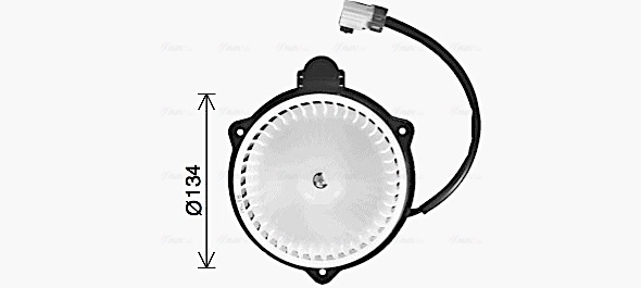 AVA Clever Choice Utastér-ventilátor - HY8474 - TothCarparts