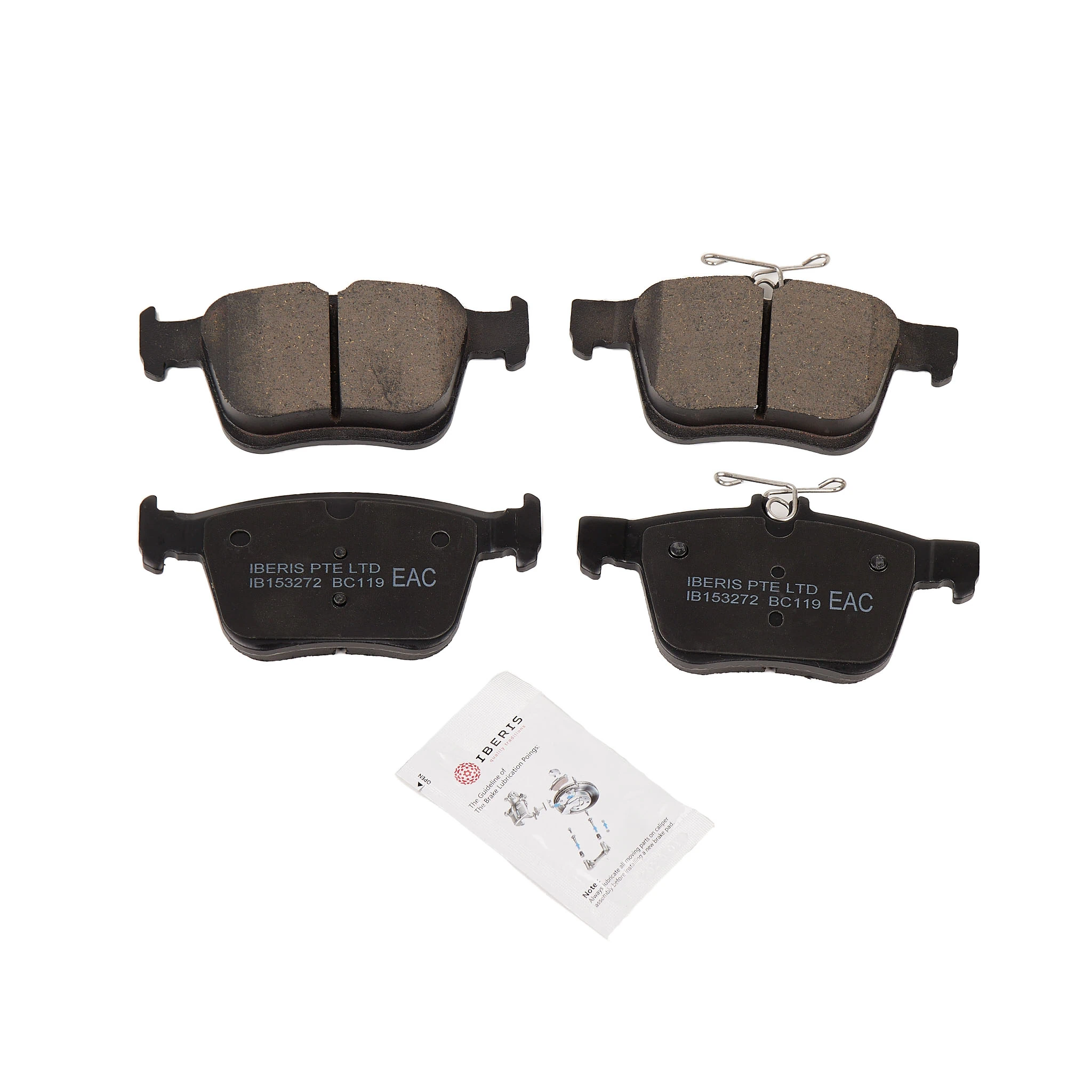 IBERIS fékbetétkészlet, tárcsafék - IB153272 - TothCarparts