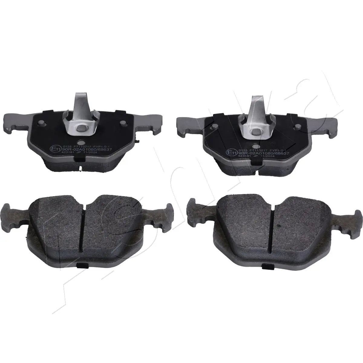 ASHIKA fékbetétkészlet, tárcsafék - 51-00-0125 - TothCarparts