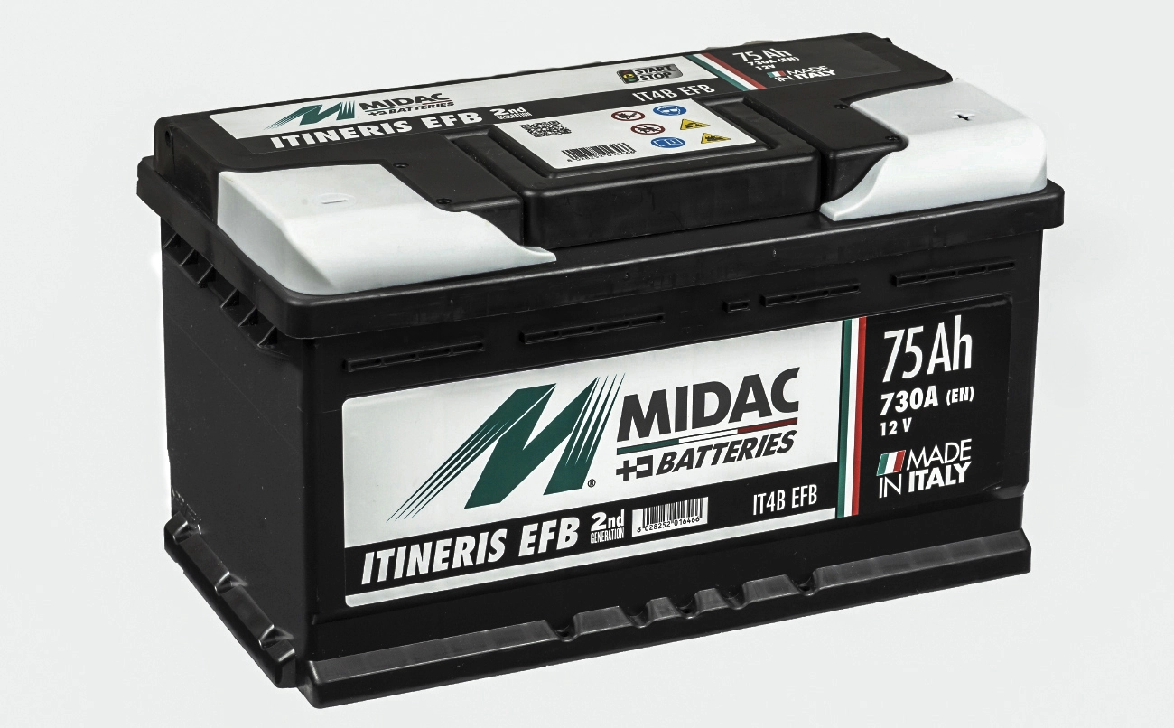 MIDAC S.p.A. Indító akkumulátor - IT4B EFB - TothCarparts