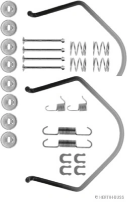 HERTH+BUSS JAKOPARTS tartozékkészlet, fékpofa - J3562002 - TothCarparts