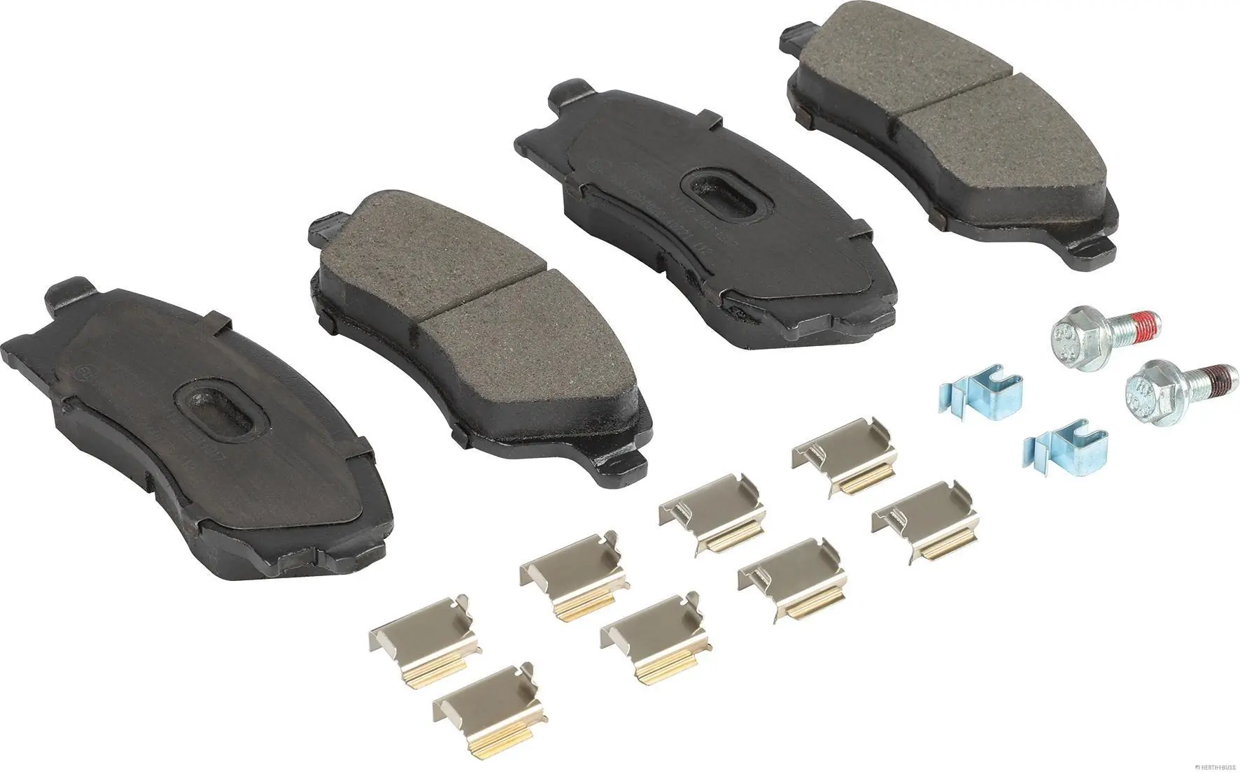 HERTH+BUSS JAKOPARTS fékbetétkészlet, tárcsafék - J3600827 - TothCarparts