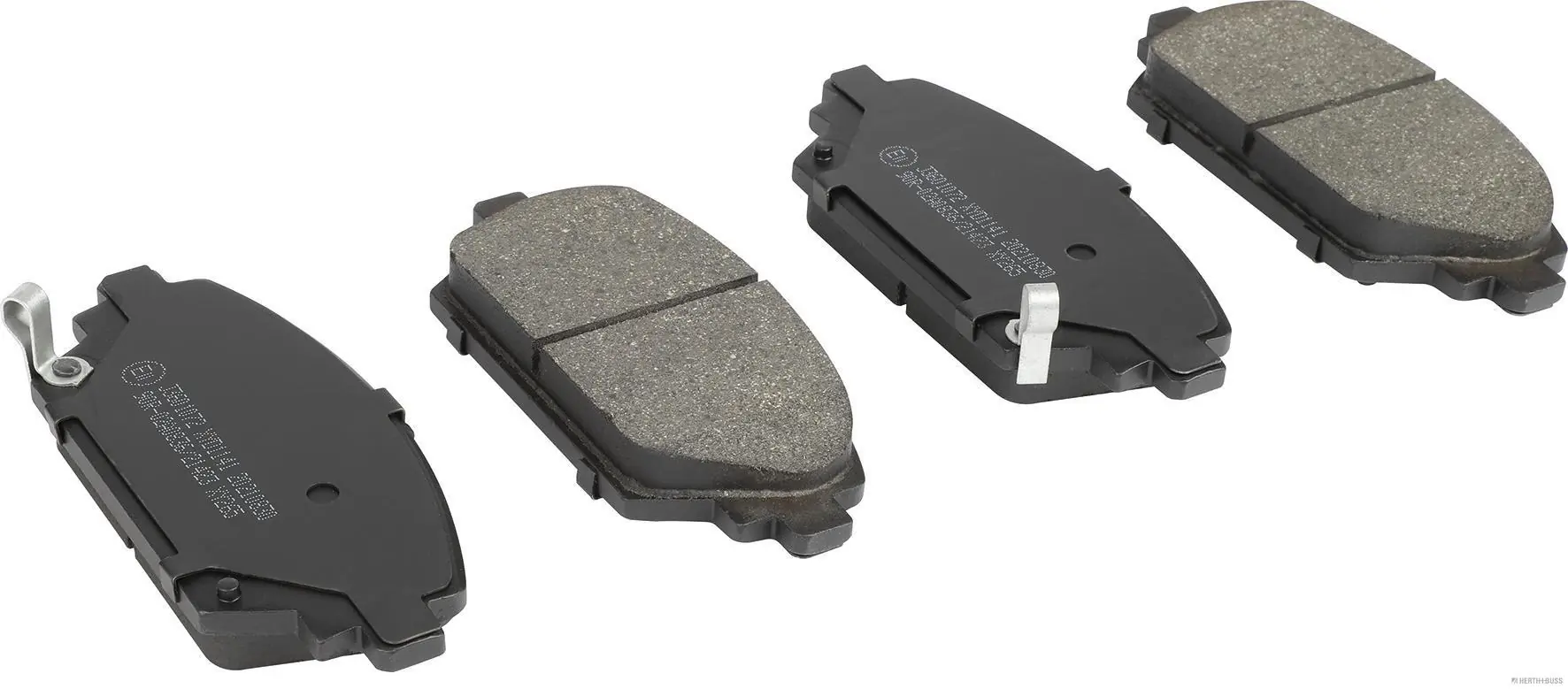 HERTH+BUSS JAKOPARTS fékbetétkészlet, tárcsafék - J3601072 - TothCarparts