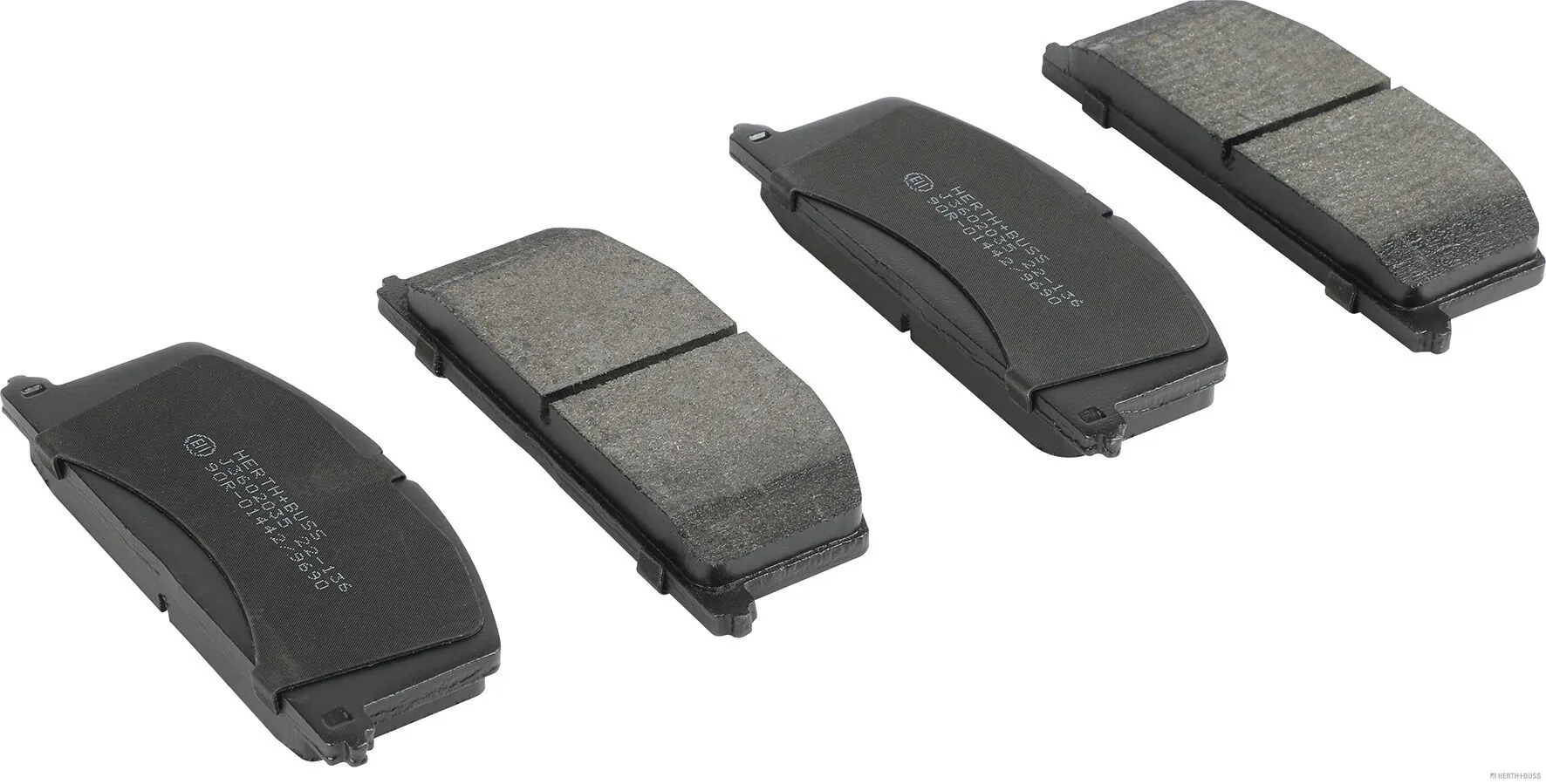 HERTH+BUSS JAKOPARTS fékbetétkészlet, tárcsafék - J3602035 - TothCarparts
