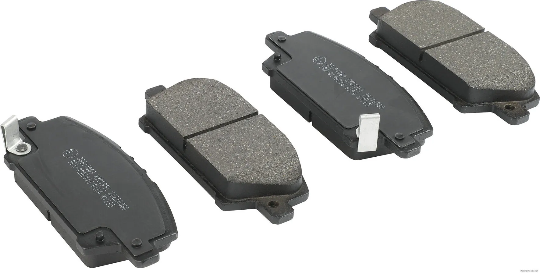HERTH+BUSS JAKOPARTS fékbetétkészlet, tárcsafék - J3604069 - TothCarparts