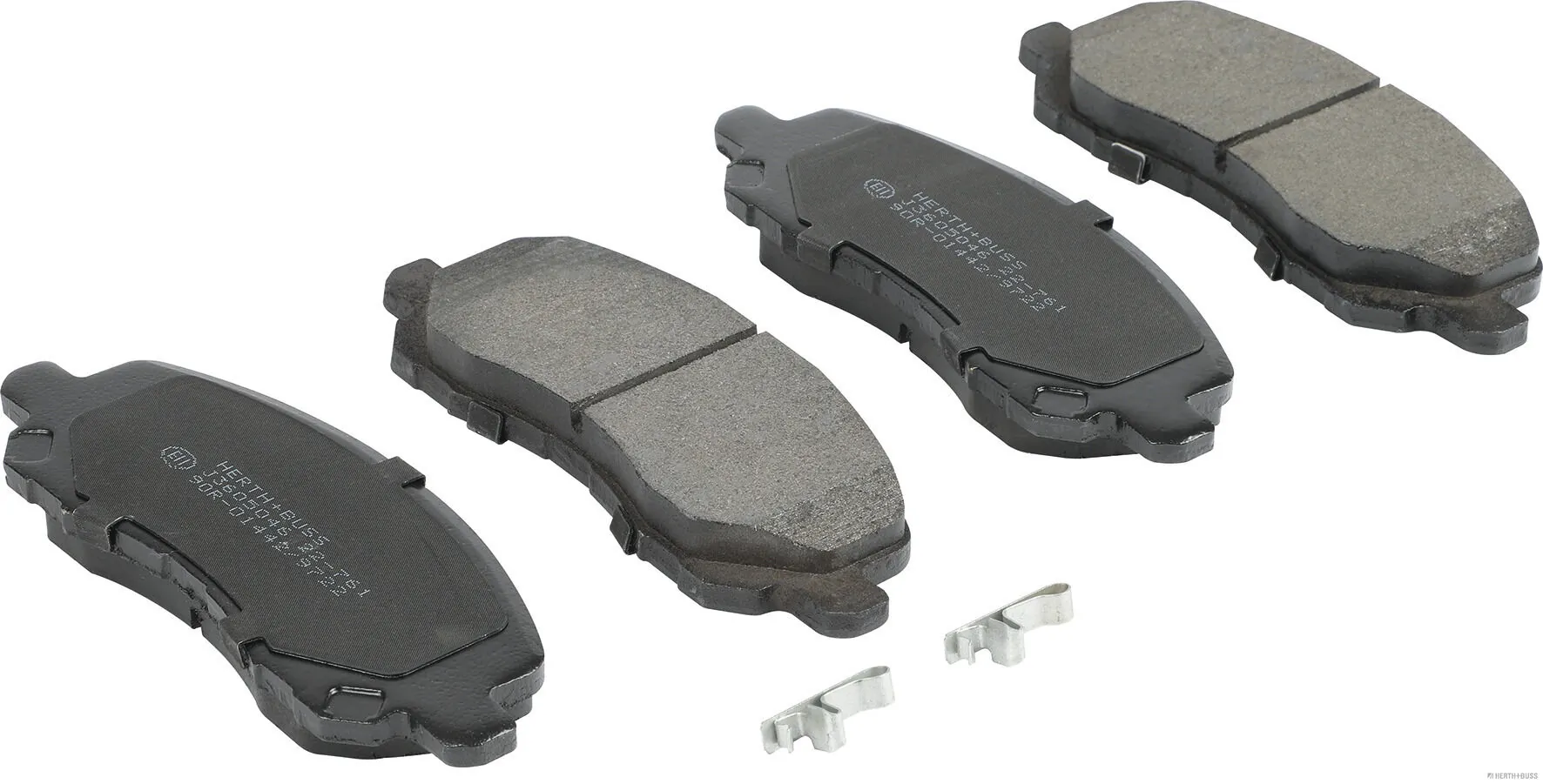 HERTH+BUSS JAKOPARTS fékbetétkészlet, tárcsafék - J3605046 - TothCarparts