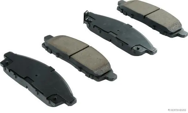 HERTH+BUSS JAKOPARTS fékbetétkészlet, tárcsafék - J3605065 - TothCarparts