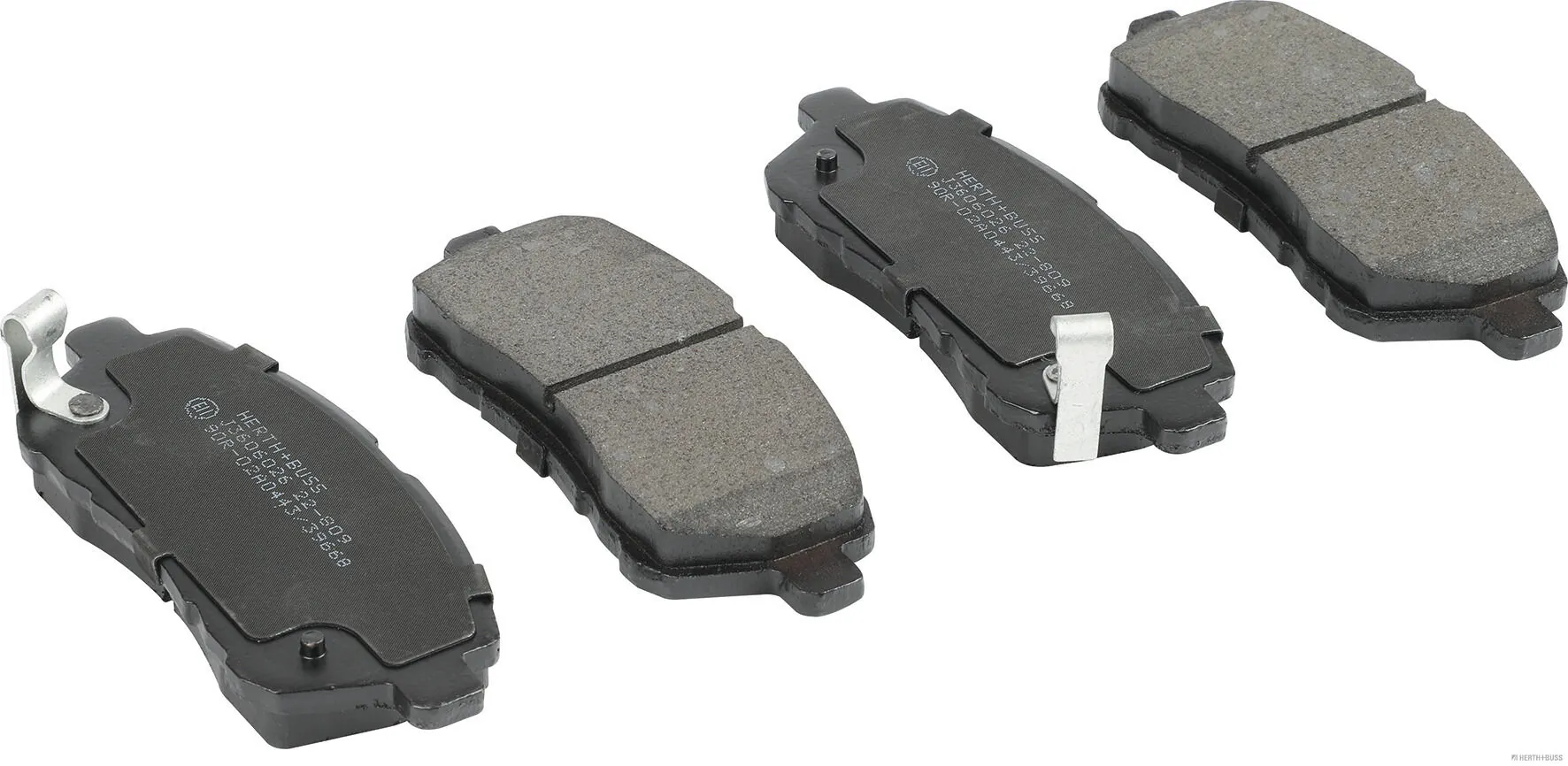 HERTH+BUSS JAKOPARTS fékbetétkészlet, tárcsafék - J3606026 - TothCarparts