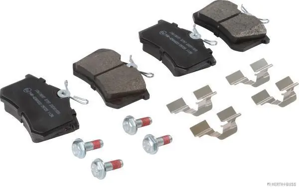 HERTH+BUSS JAKOPARTS fékbetétkészlet, tárcsafék - J3610807 - TothCarparts