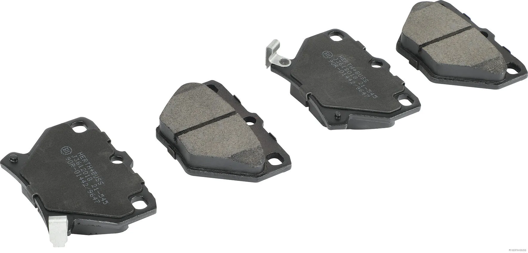 HERTH+BUSS JAKOPARTS fékbetétkészlet, tárcsafék - J3612018 - TothCarparts