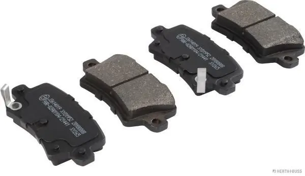 HERTH+BUSS JAKOPARTS fékbetétkészlet, tárcsafék - J3614019 - TothCarparts