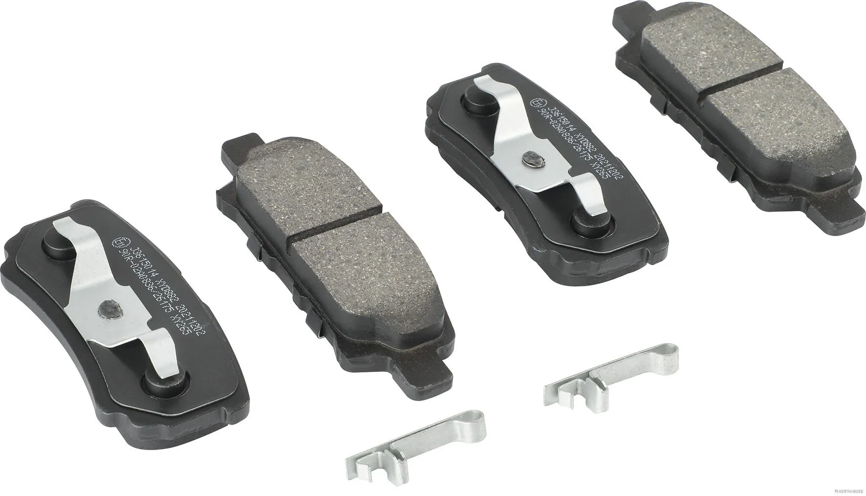 HERTH+BUSS JAKOPARTS fékbetétkészlet, tárcsafék - J3615014 - TothCarparts