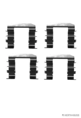HERTH+BUSS JAKOPARTS tartozékkészlet, tárcsafékbetét - J3660309 - TothCarparts