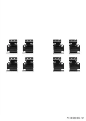 HERTH+BUSS JAKOPARTS tartozékkészlet, tárcsafékbetét - J3662029 - TothCarparts