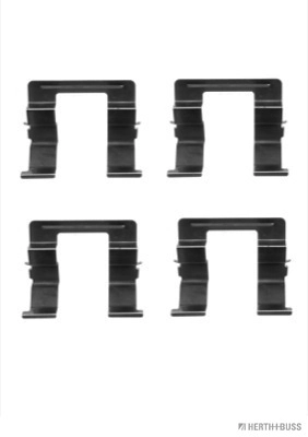 HERTH+BUSS JAKOPARTS tartozékkészlet, tárcsafékbetét - J3663014 - TothCarparts