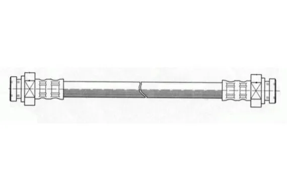 NIPPARTS fékcső - J3708011 - TothCarparts