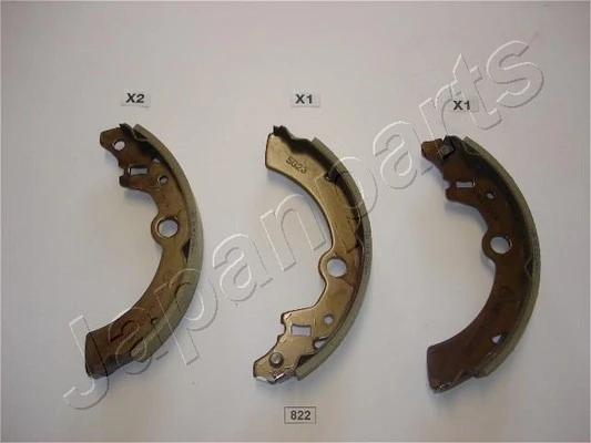 PEMEBLA fékpofakészlet - JAPGF-822AF - TothCarparts