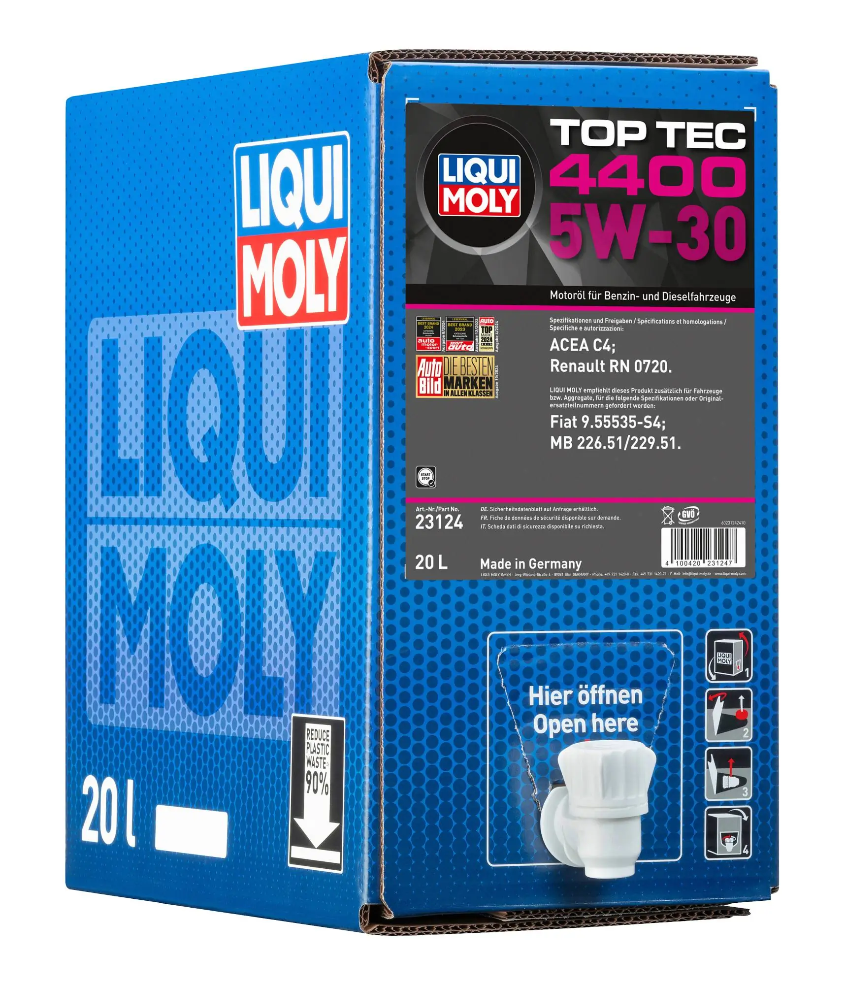 LIQUI MOLY motorolaj - 23124 - TothCarparts