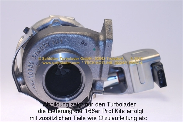 SCHLÜTTER TURBOLADER töltő, feltöltés - PRO-05225EOL - TothCarparts