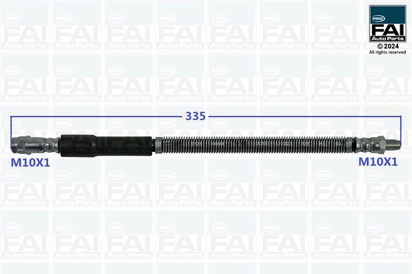 FAI AutoParts fékcső - FPBH140 - TothCarparts