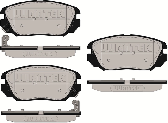 JURATEK fékbetétkészlet, tárcsafék - JCP054 - TothCarparts