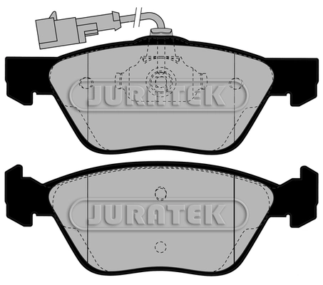 JURATEK fékbetétkészlet, tárcsafék - JCP1052 - TothCarparts