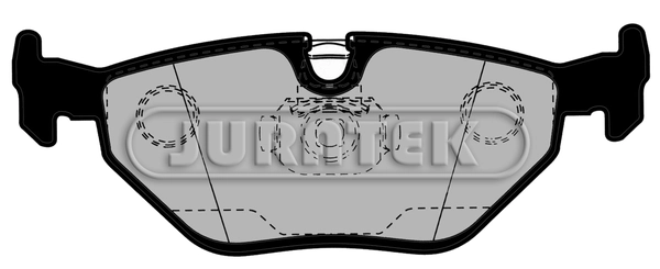JURATEK fékbetétkészlet, tárcsafék - JCP1075 - TothCarparts