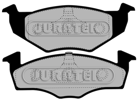 JURATEK fékbetétkészlet, tárcsafék - JCP1288 - TothCarparts