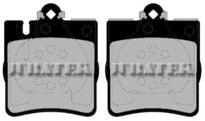 JURATEK fékbetétkészlet, tárcsafék - JCP1322 - TothCarparts