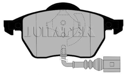 JURATEK fékbetétkészlet, tárcsafék - JCP1463 - TothCarparts