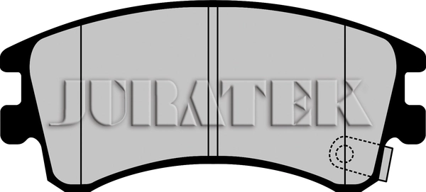 JURATEK fékbetétkészlet, tárcsafék - JCP1619 - TothCarparts