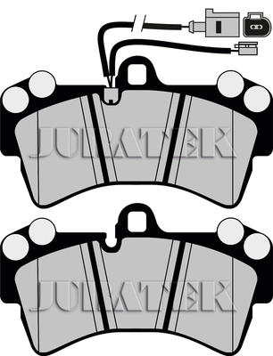 JURATEK fékbetétkészlet, tárcsafék - JCP1626 - TothCarparts