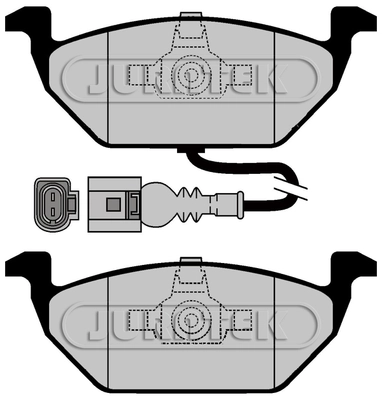 JURATEK fékbetétkészlet, tárcsafék - JCP1635 - TothCarparts